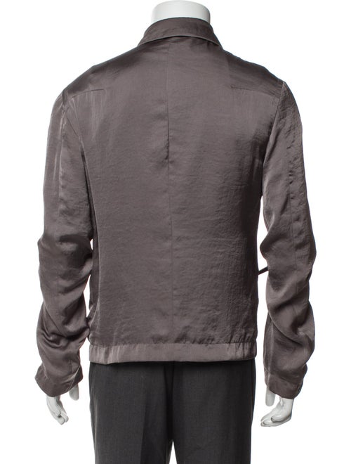 Haider Ackermann Graphic Print Moto Jacket