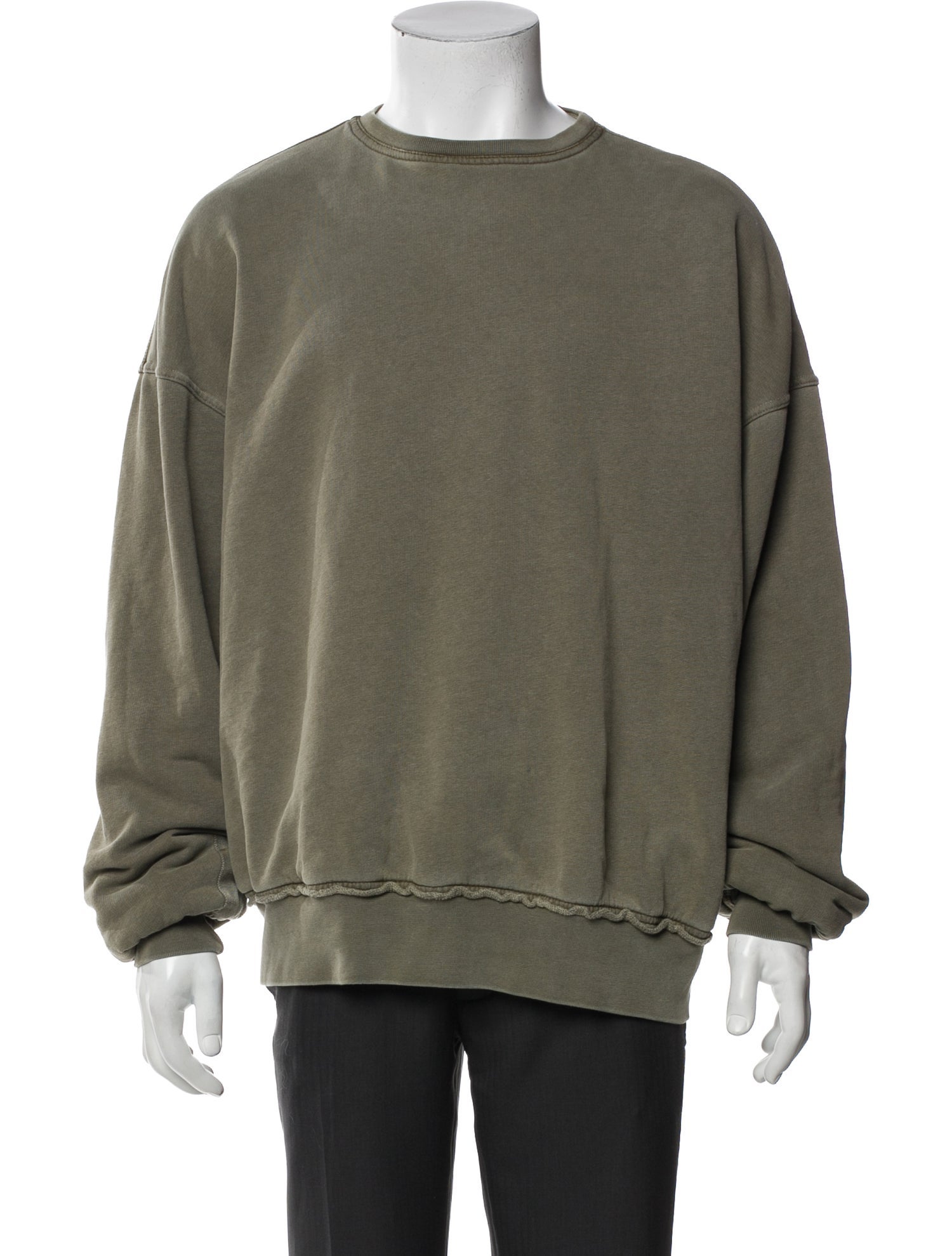 Haider Ackermann Crew Neck Long Sleeve Sweatshirt