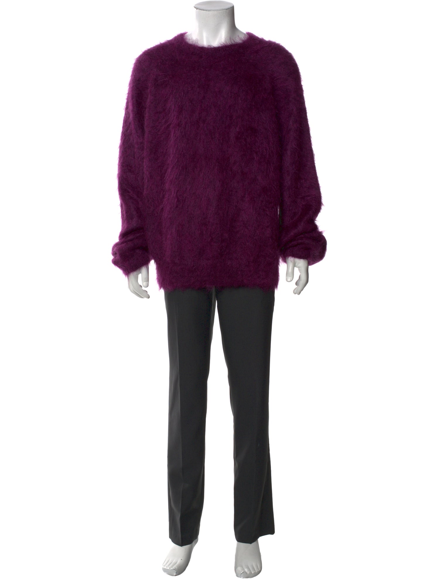 Haider Ackermann Mohair Crew Neck Pullover
