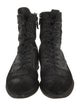 Haider Ackermann Leather Combat Boots