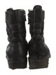 Haider Ackermann Leather Combat Boots