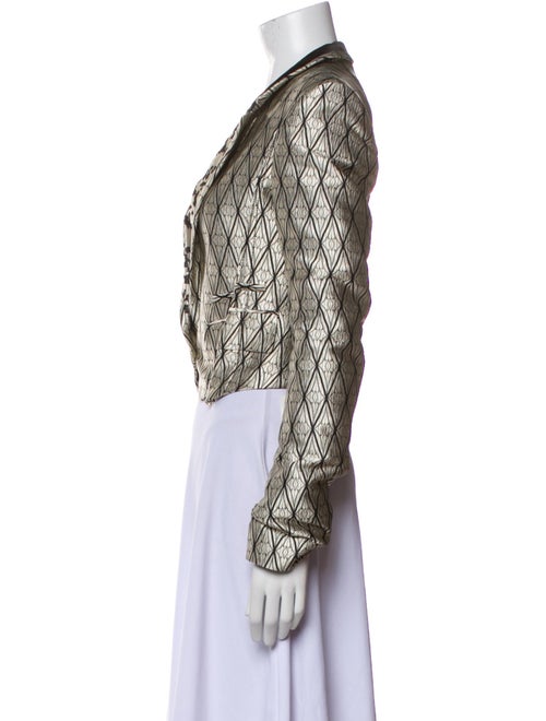 Haider Ackermann Silk Printed Blazer