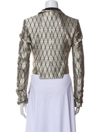 Haider Ackermann Silk Printed Blazer