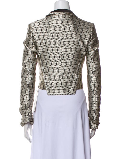 Haider Ackermann Silk Printed Blazer