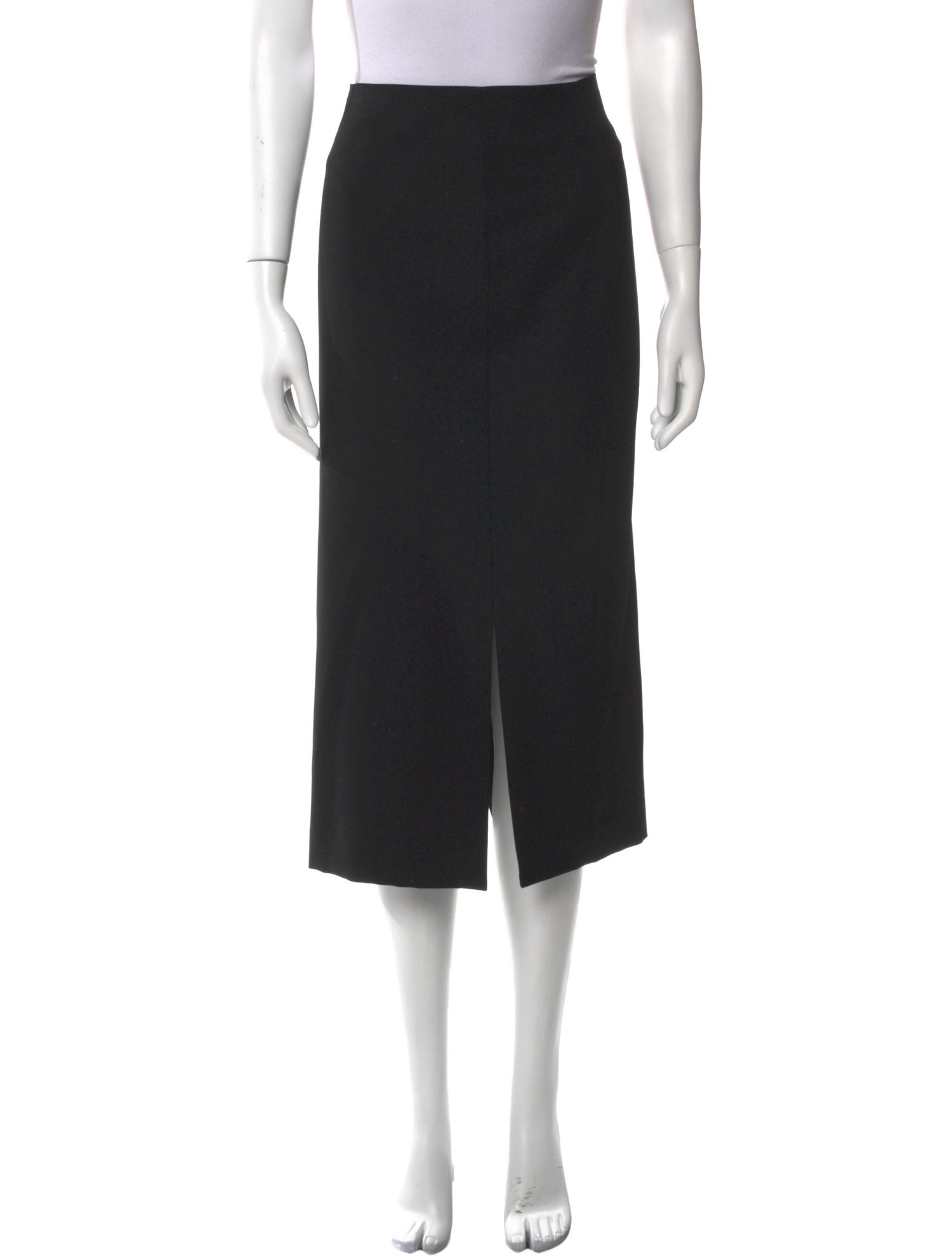 Haider Ackermann Wool Knee-Length Skirt