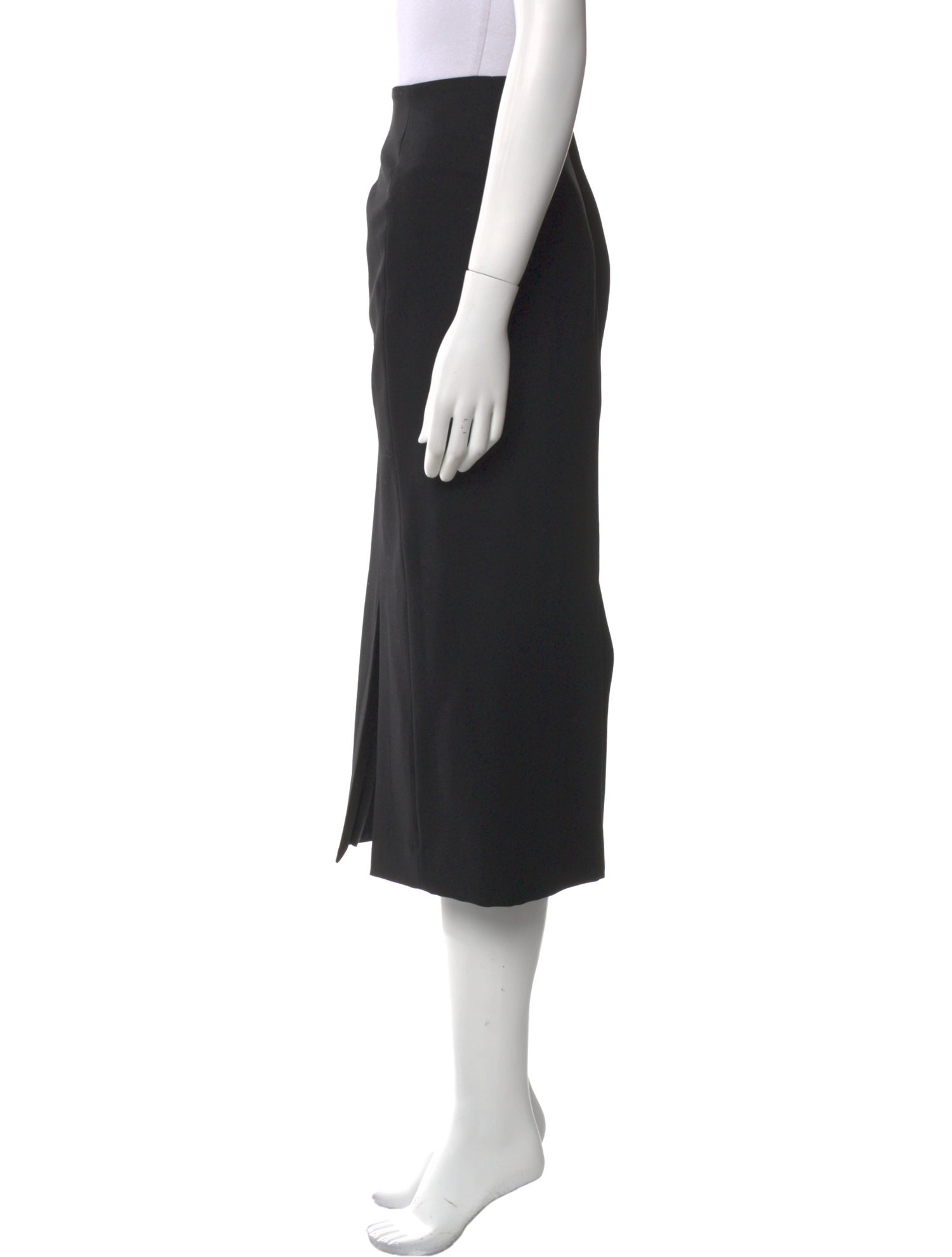 Haider Ackermann Wool Knee-Length Skirt