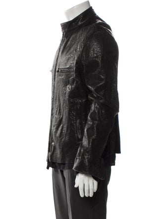 Haider Ackermann Leather Moto Jacket