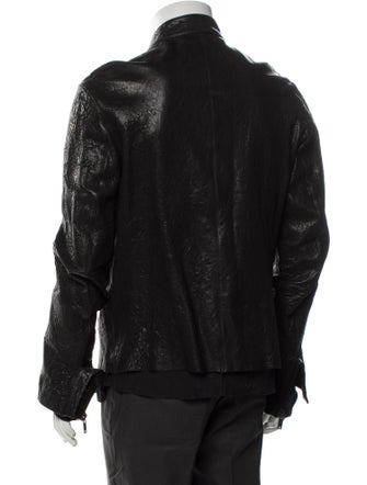 Haider Ackermann Leather Moto Jacket