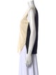 Haider Ackermann Wool Colorblock Pattern Top