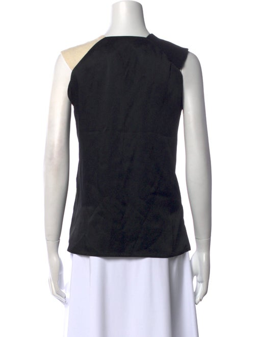 Haider Ackermann Wool Colorblock Pattern Top