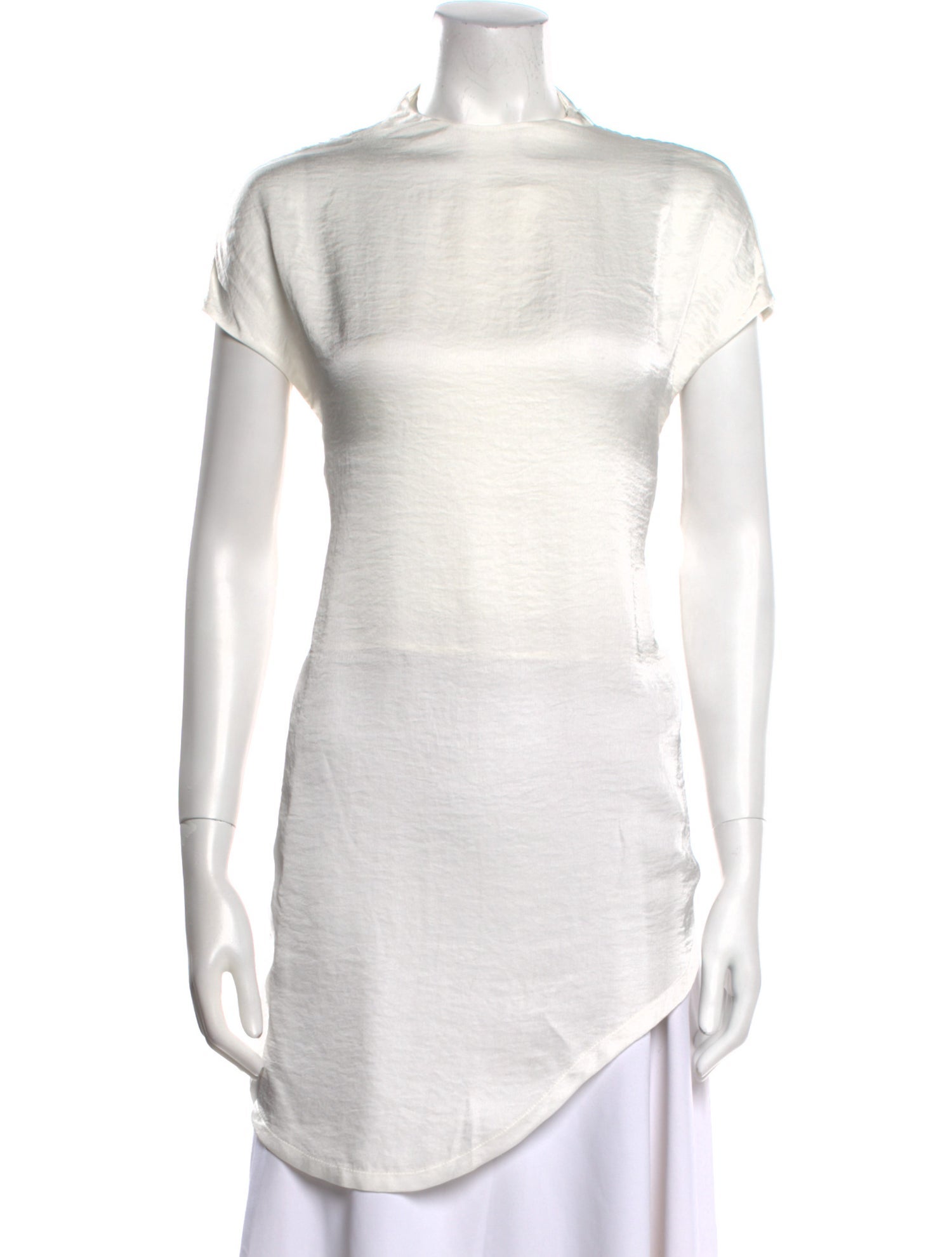 Haider Ackermann Scoop Neck Short Sleeve Tunic