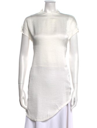 Haider Ackermann Scoop Neck Short Sleeve Tunic