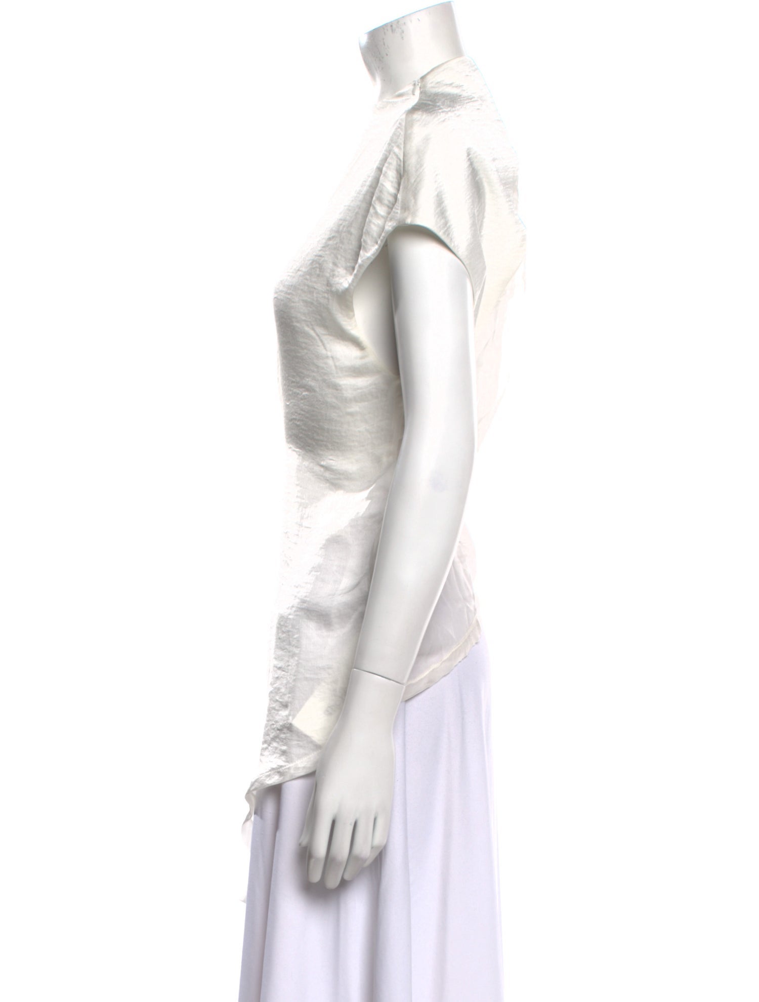 Haider Ackermann Scoop Neck Short Sleeve Tunic