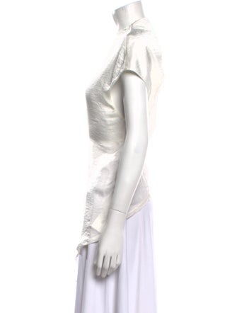 Haider Ackermann Scoop Neck Short Sleeve Tunic