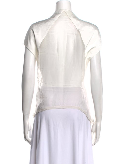 Haider Ackermann Scoop Neck Short Sleeve Tunic