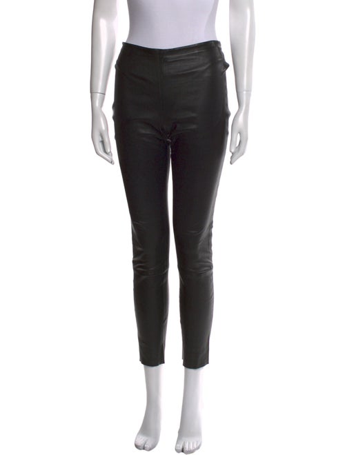 Haider Ackermann Leather Skinny Leg Pants