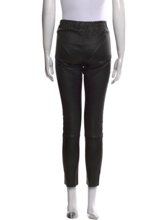 Haider Ackermann Leather Skinny Leg Pants