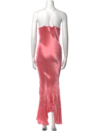 Haider Ackermann Silk Long Dress