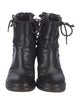 Haider Ackermann Leather Lace-Up Boots