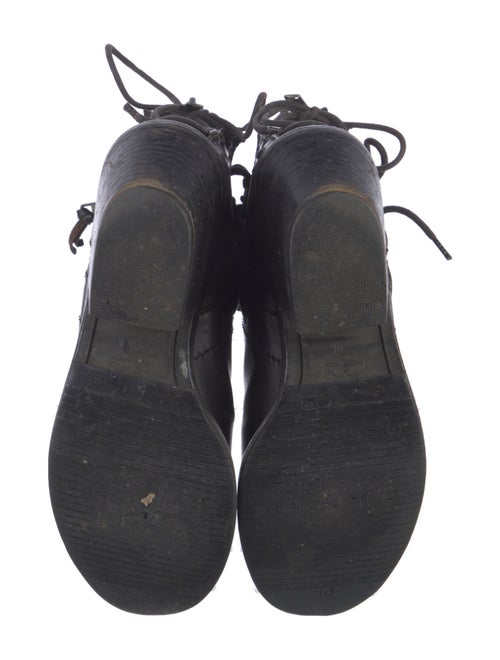 Haider Ackermann Leather Lace-Up Boots