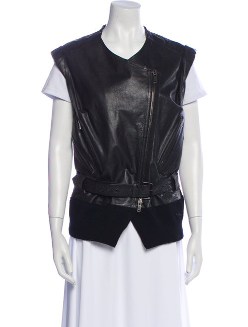 Haider Ackermann Leather Vest