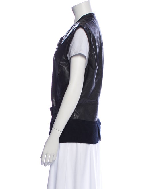 Haider Ackermann Leather Vest