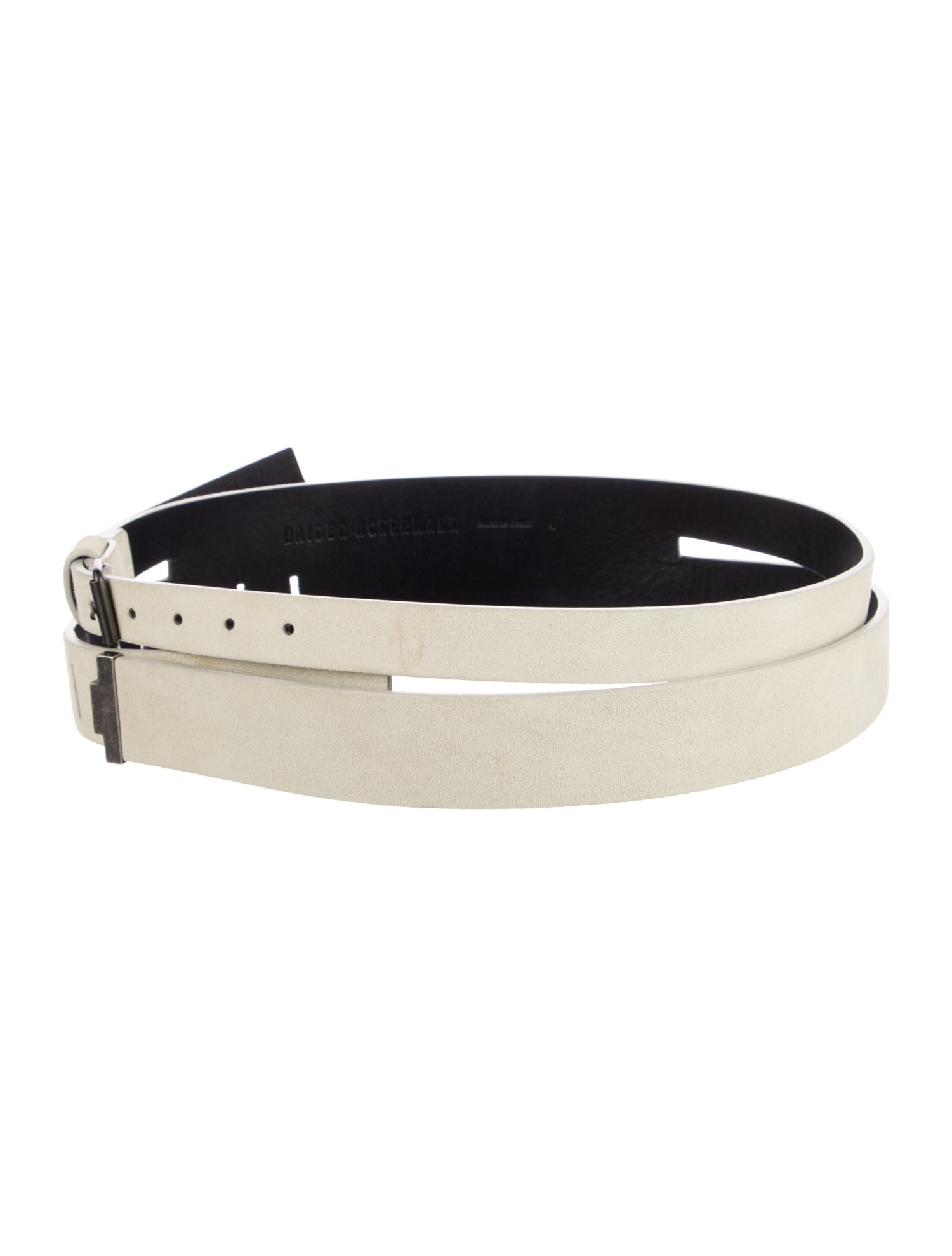 Haider Ackermann Wide Suede Belt