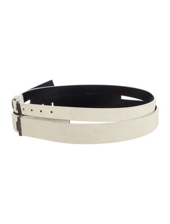 Haider Ackermann Wide Suede Belt