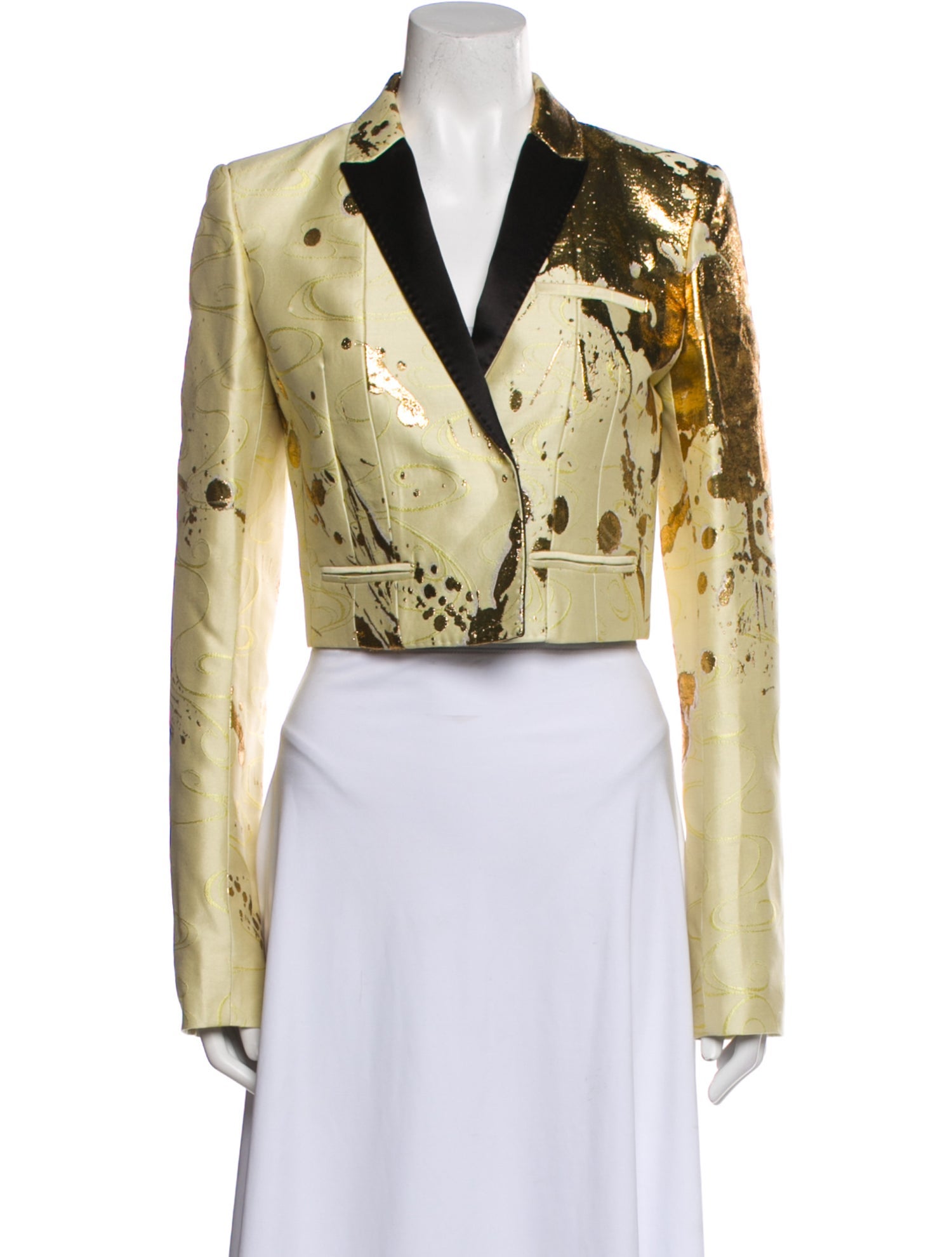 Haider Ackermann Floral Print Blazer