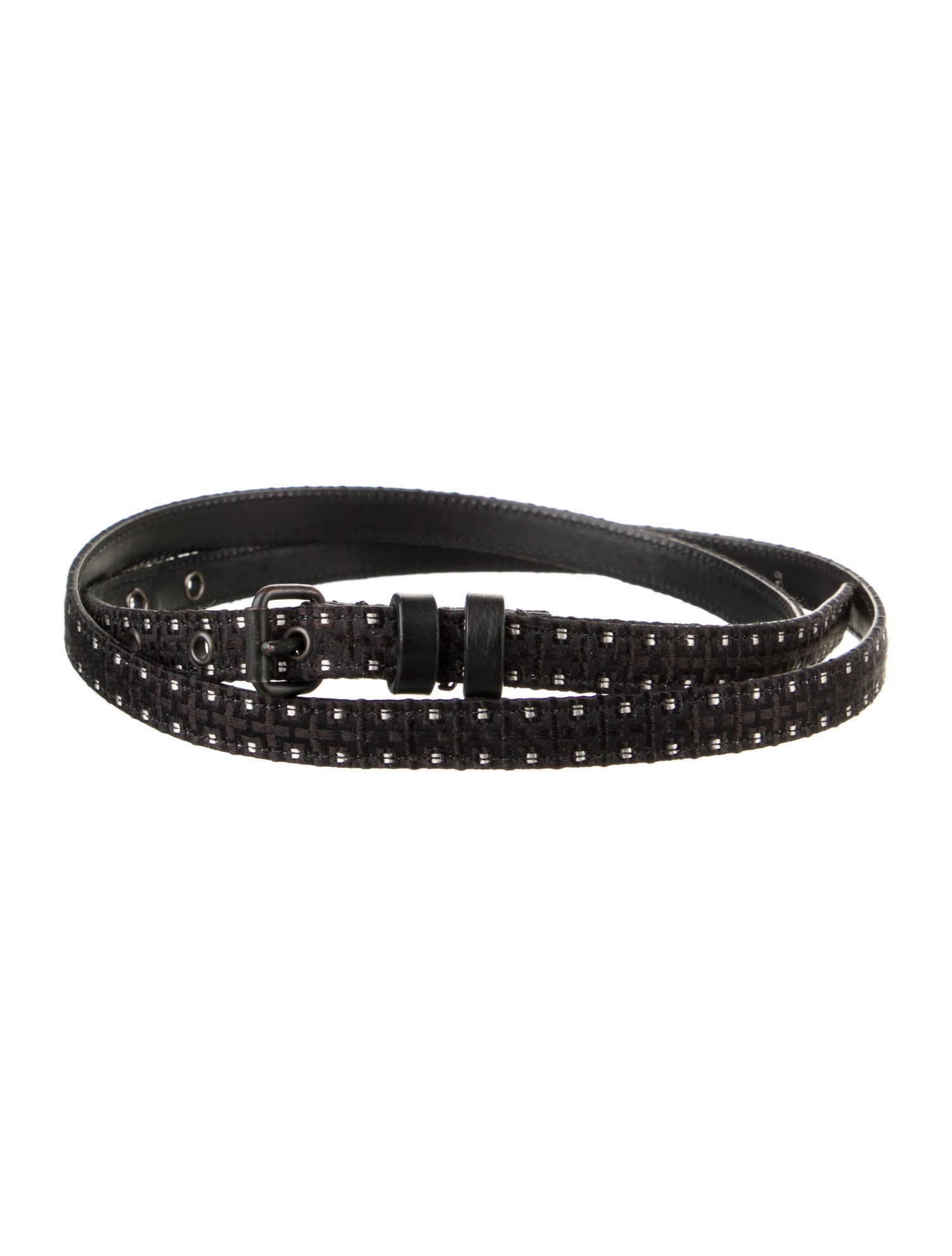 Haider Ackermann Skinny Leather Belt