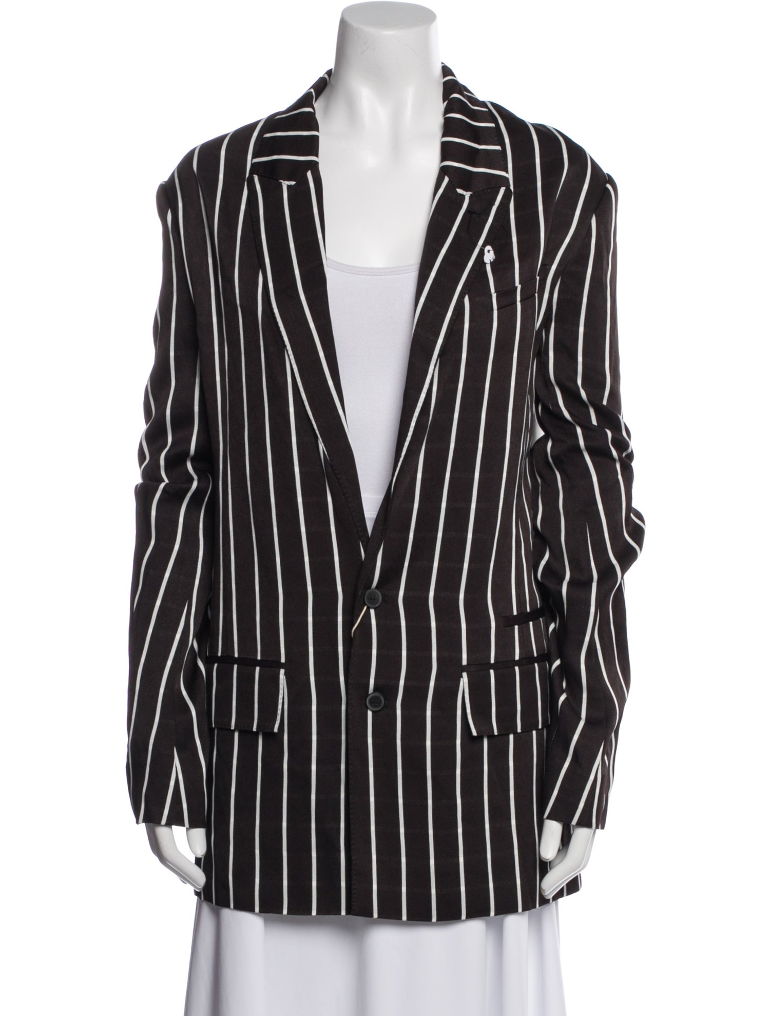 Haider Ackermann Striped Blazer