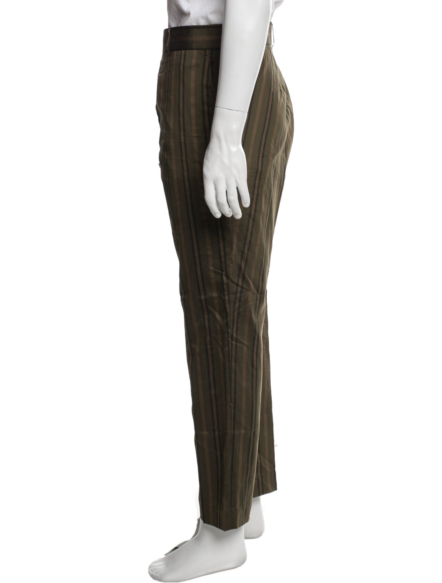 Haider Ackermann Plaid Print Pants