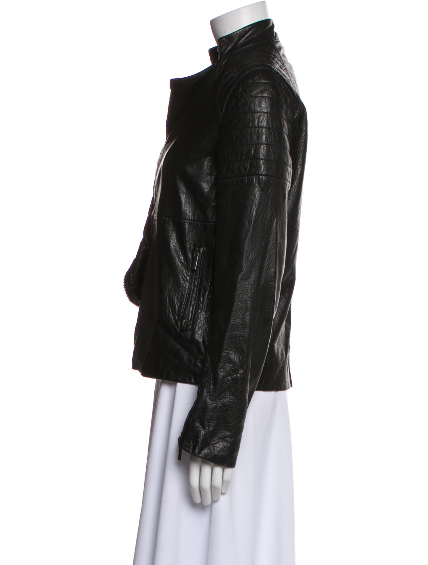 Haider Ackermann Leather Biker Jacket