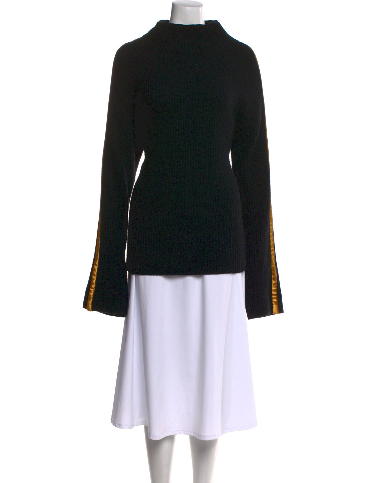 Haider Ackermann Wool Mock Neck Sweater