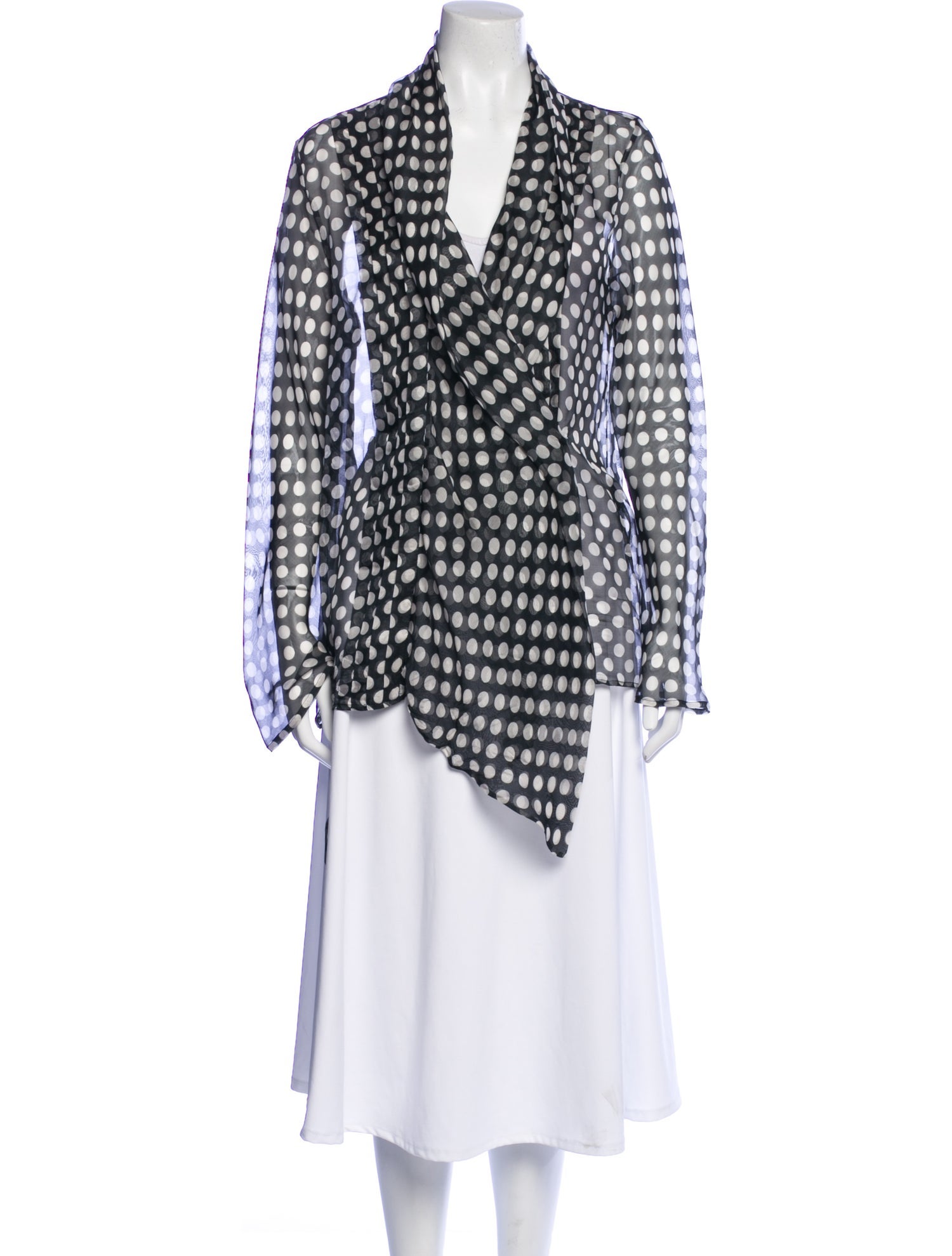 Haider Ackermann Silk Printed Tunic