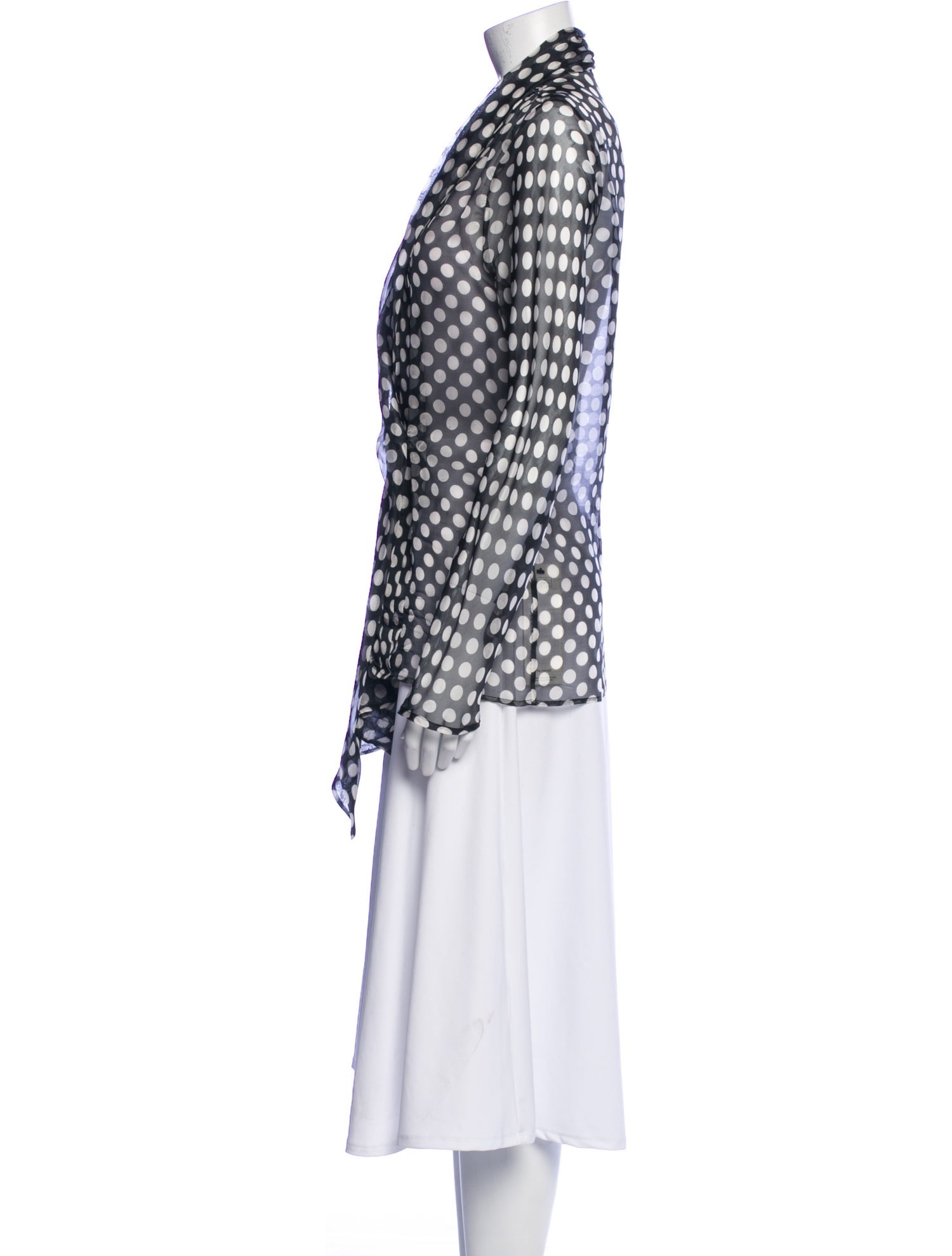 Haider Ackermann Silk Printed Tunic