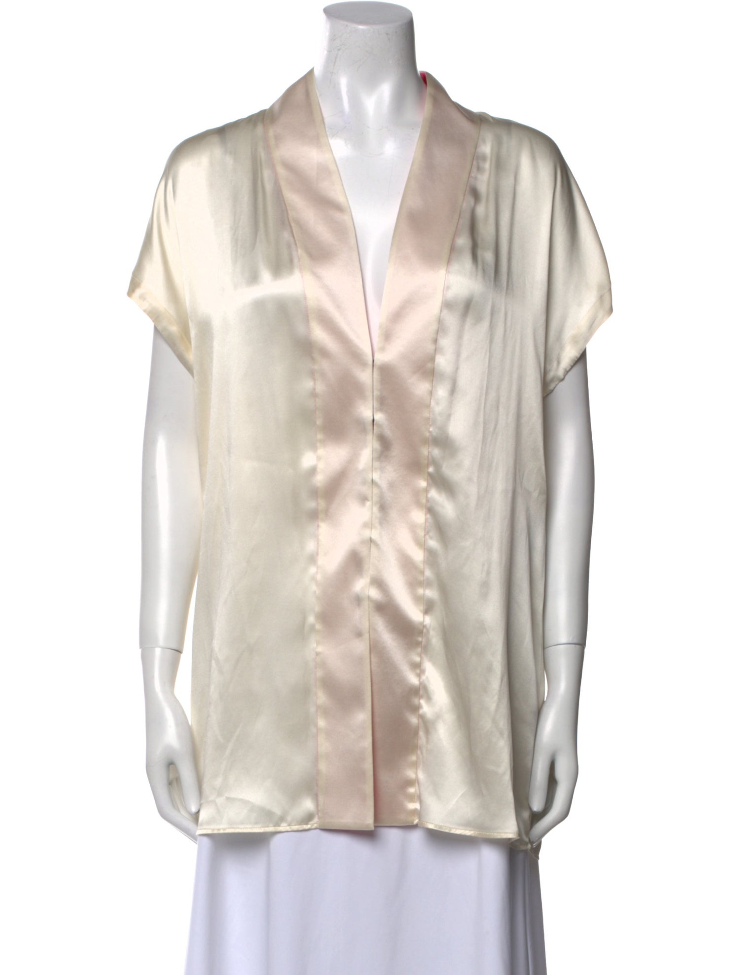 Haider Ackermann Silk V-Neck Tunic w/ Tags