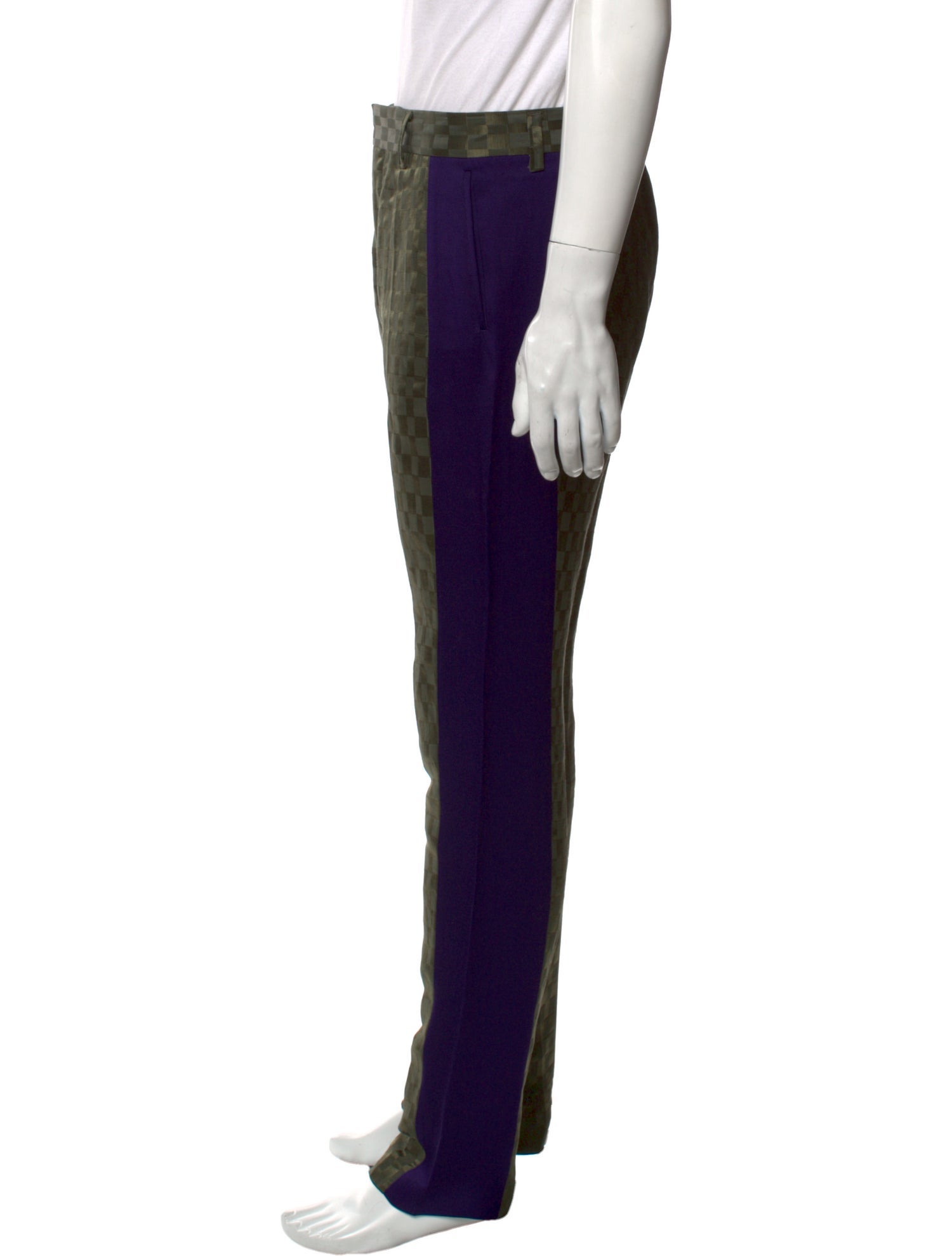 Haider Ackermann Plaid Print Pants