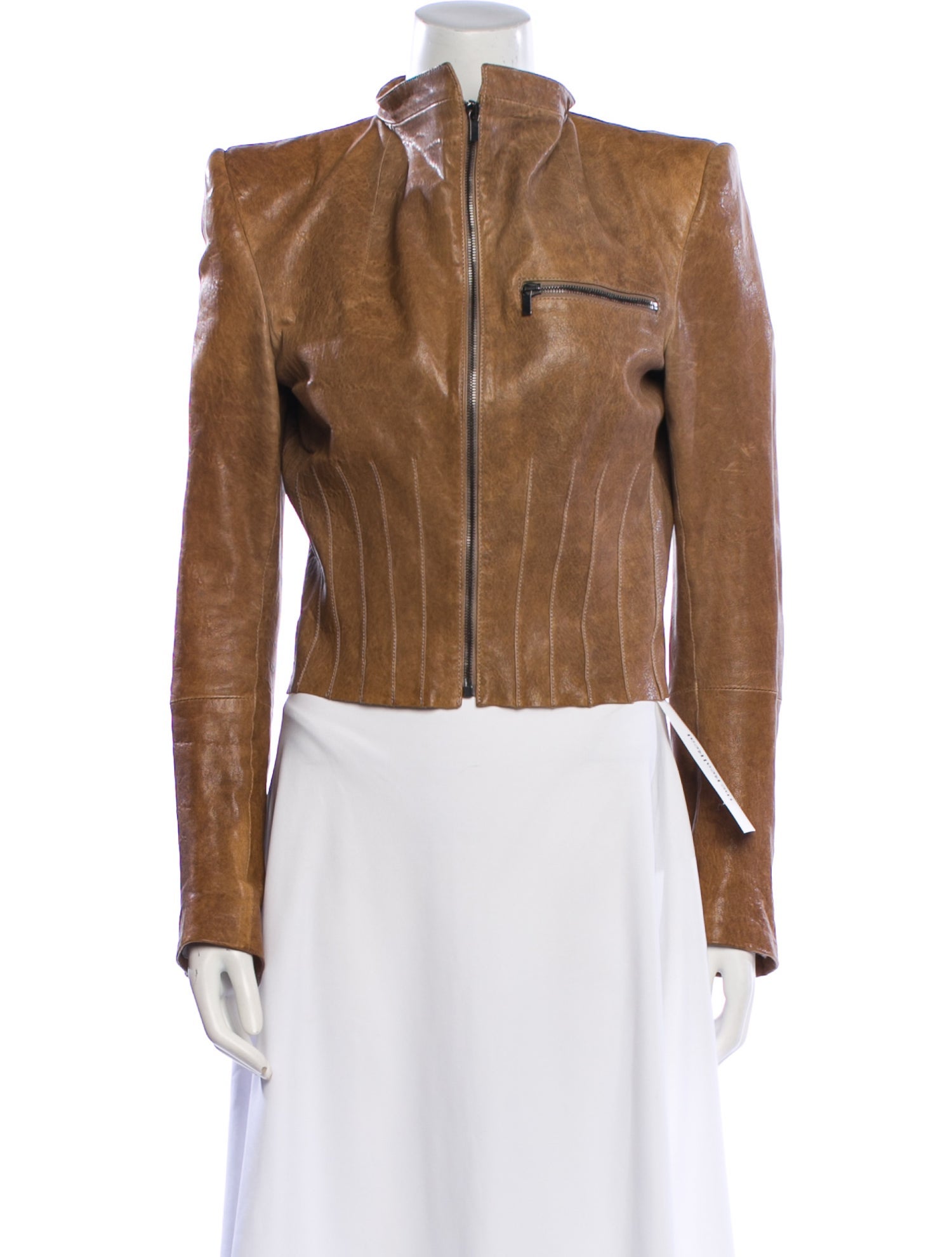 Haider Ackermann Leather Biker Jacket