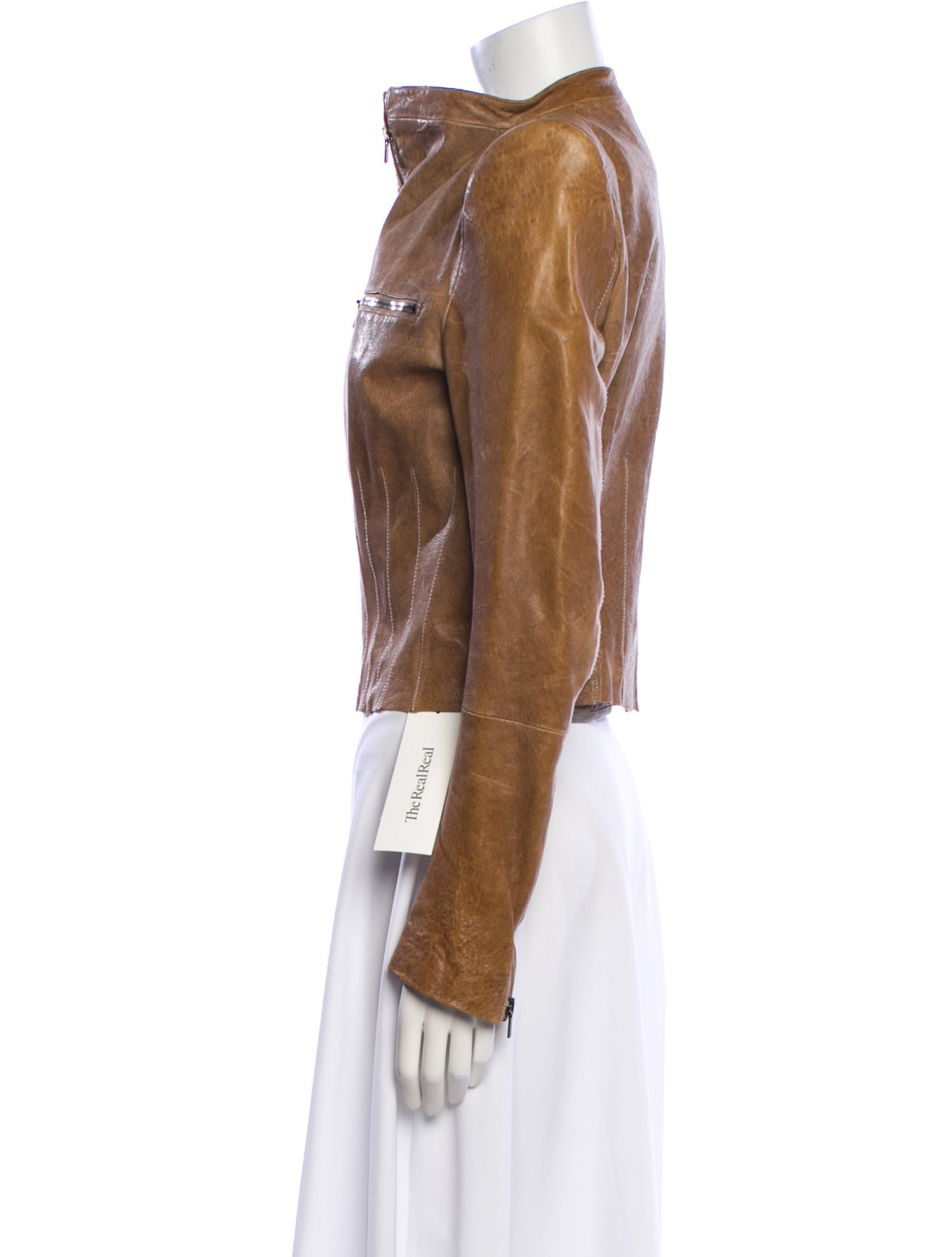 Haider Ackermann Leather Biker Jacket