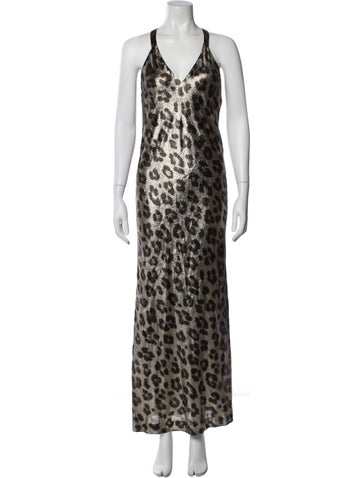 Pre-owned Haider Ackermann Silk Long Dress