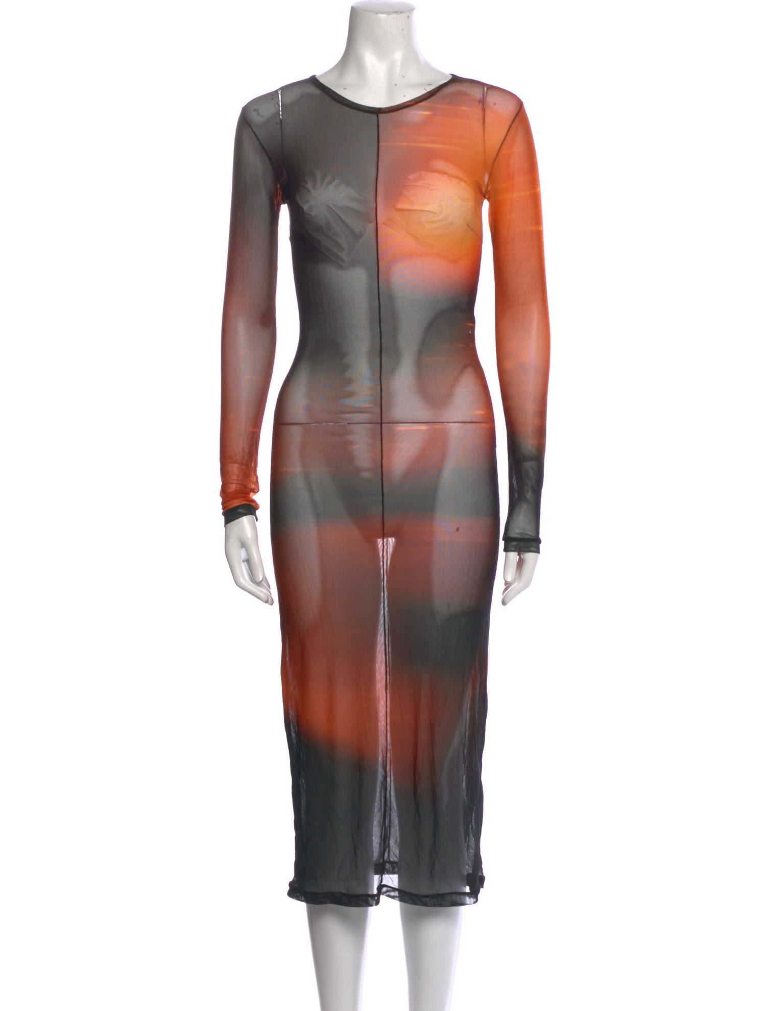 Haight Tie-Dye Print Midi Length Dress