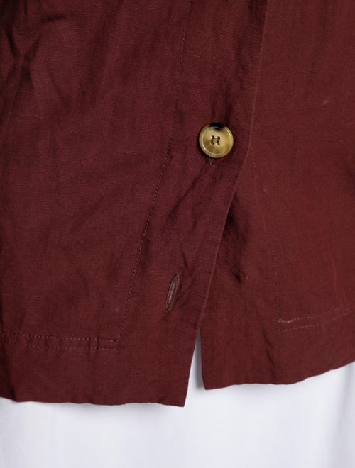 Haight Short Sleeve Button-Up Top