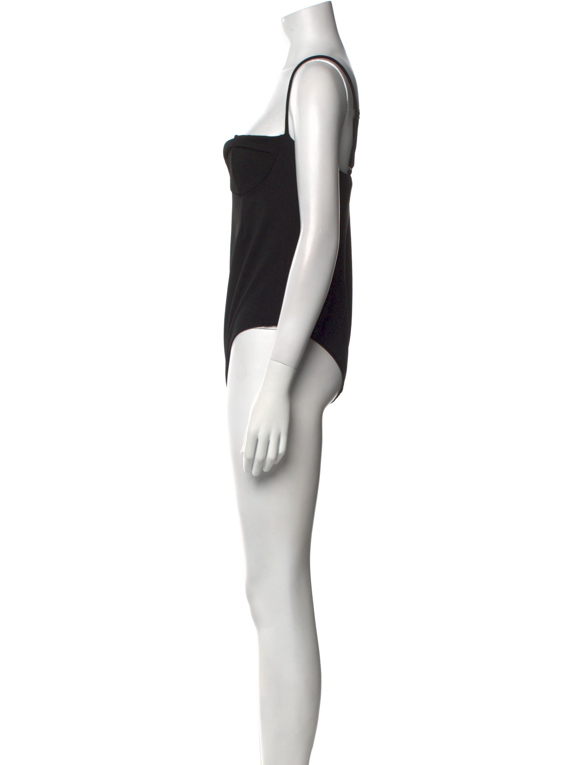 Haight Square Neckline Sleeveless Bodysuit