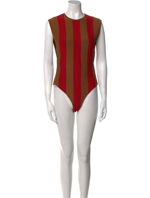 Haight Striped Crew Neck Bodysuit