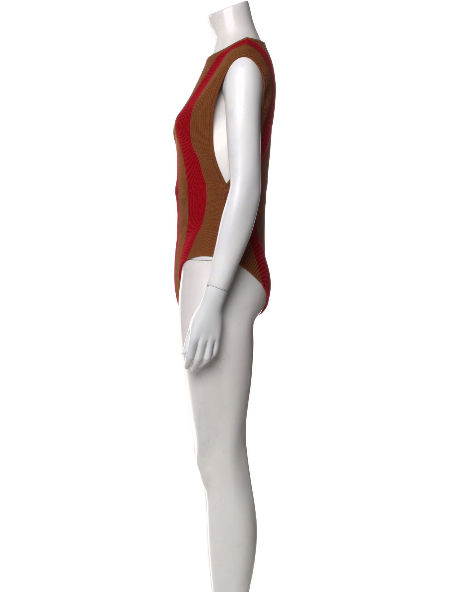 Haight Striped Crew Neck Bodysuit