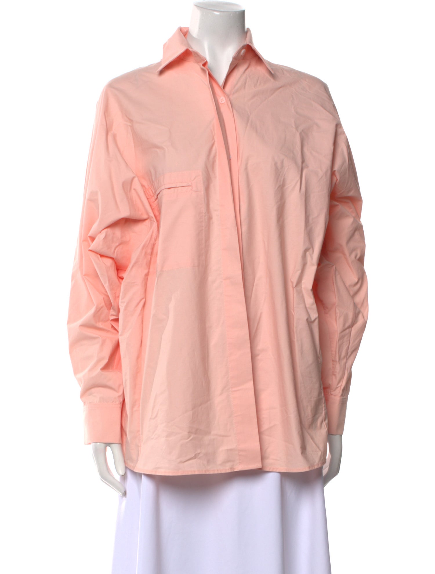 Haight Long Sleeve Button-Up Top w/ Tags