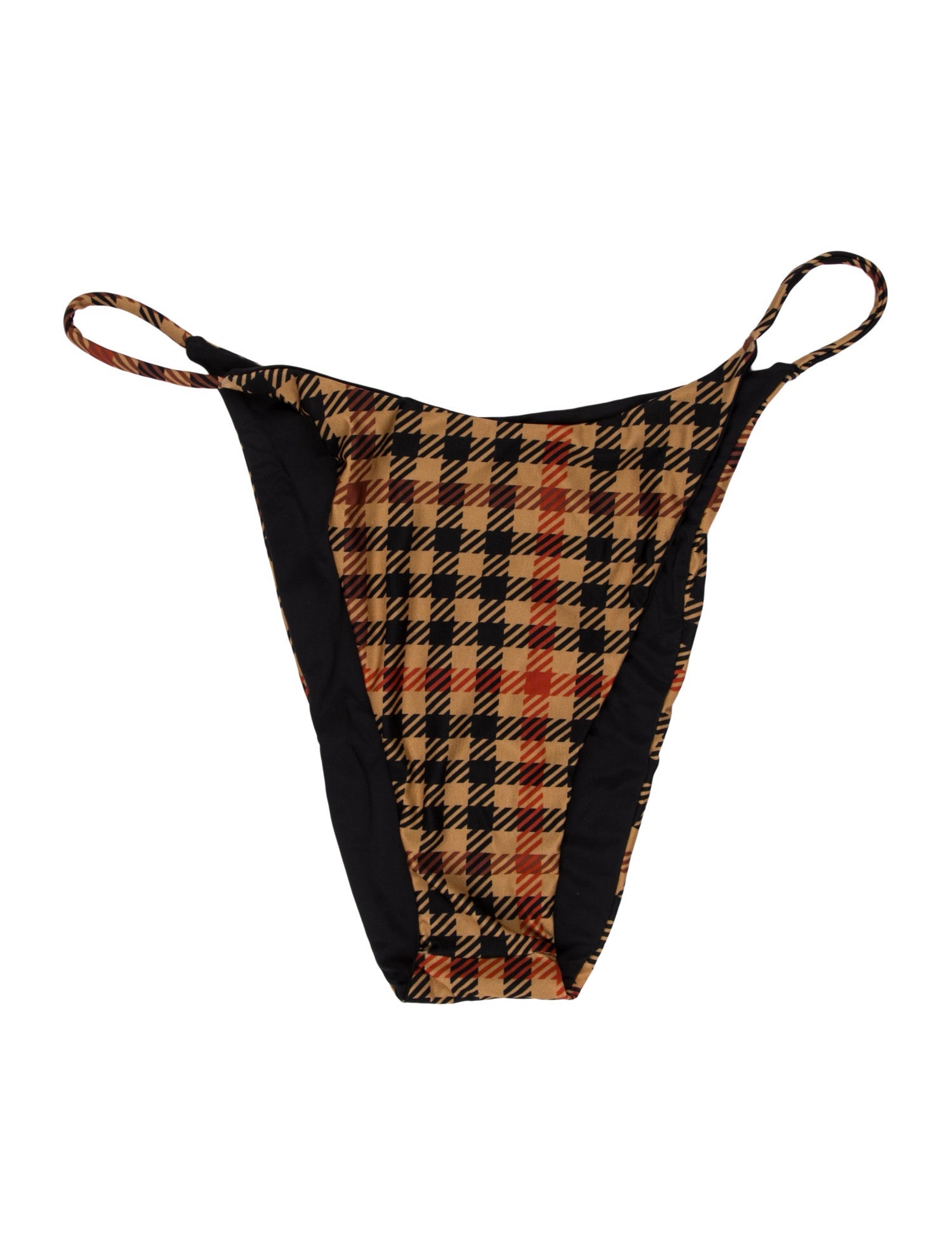 Haight Houndstooth Print Bottoms