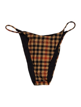 Haight Houndstooth Print Bottoms