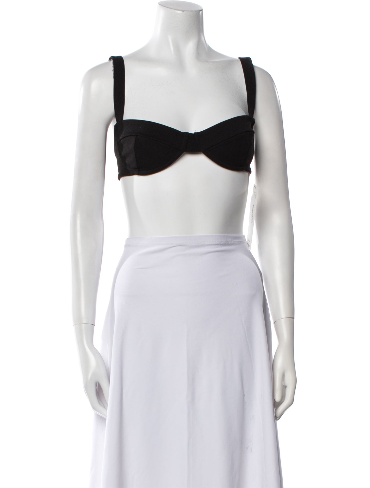 Haight Square Neckline Sleeveless Crop Top